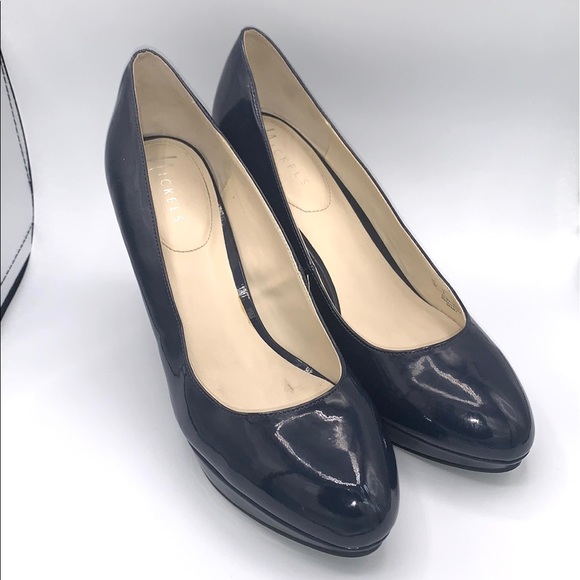 Nickels Patent Leather Heels Size 10 - Picture 4 of 16